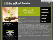 Tablet Screenshot of healingandgrowthcounseling.com